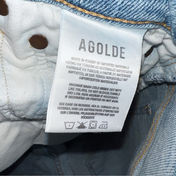 Agolde High Waisted Skinny Jean in Pinch Size 27 - Picture 8 of 10
